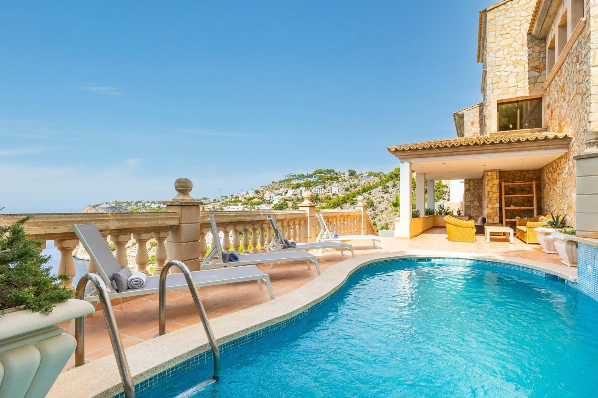Villa Cala Llamp Andraitx Buitenkant foto