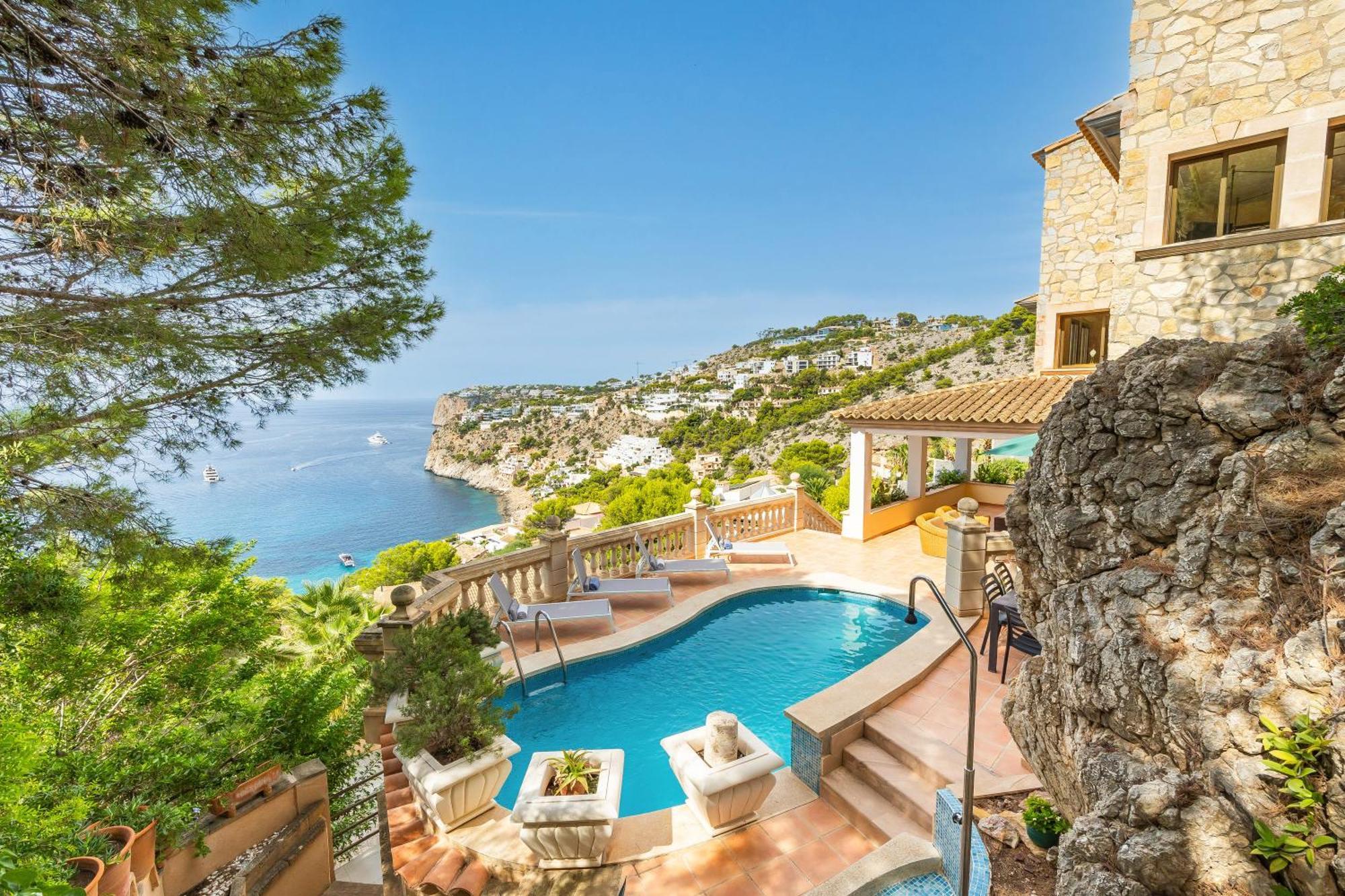 Villa Cala Llamp Andraitx Buitenkant foto